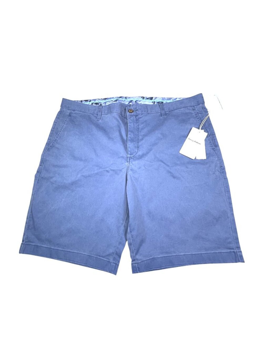 Tommy Bahama Mens Blue Boracay Chino Shorts Size 42 Stretch Casual NWT